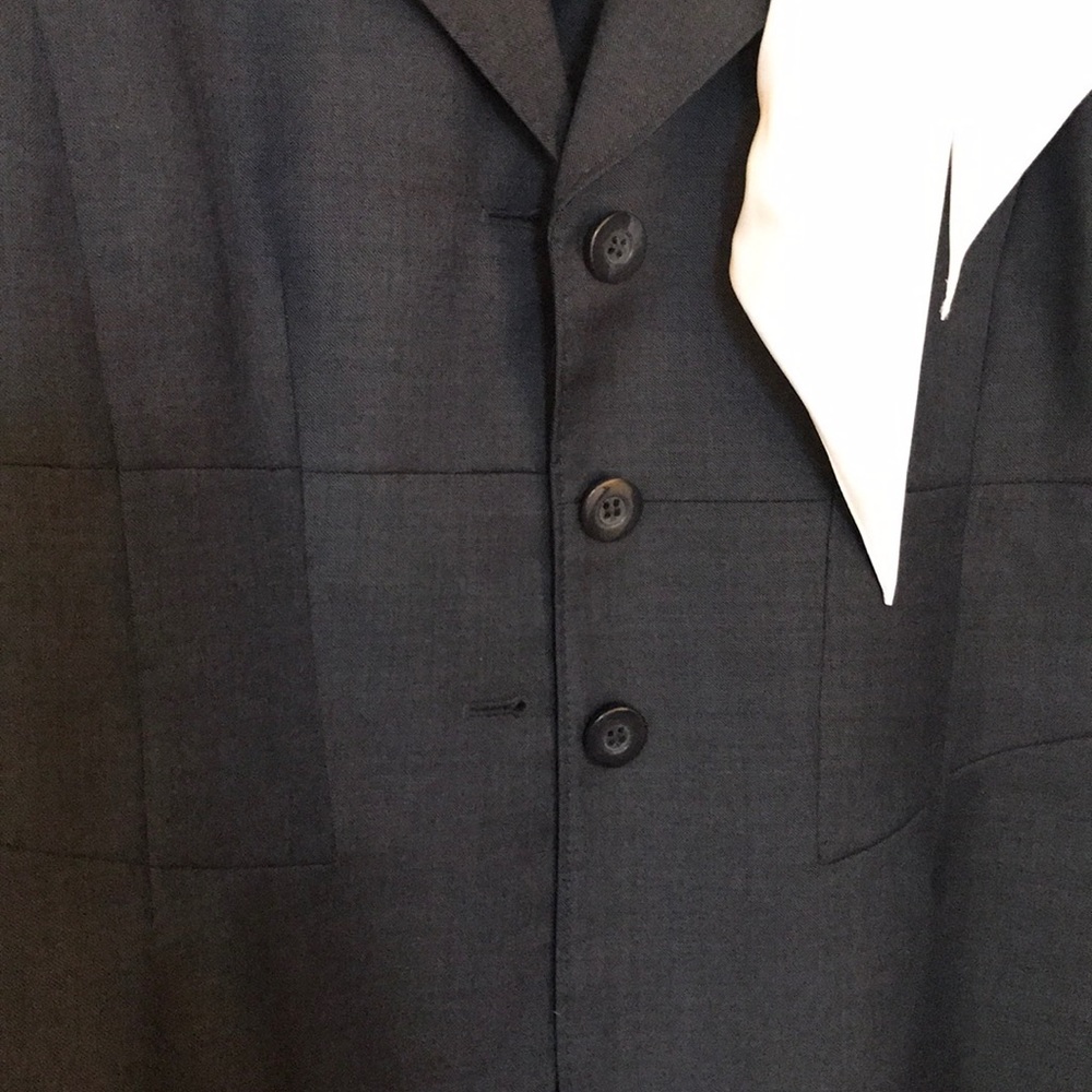 Anne Klein soft navy 2 pc pantsuit NWT